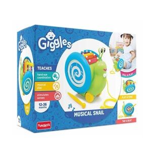 FUNSKOOL MUSICAL SNAIL - Green and Blue